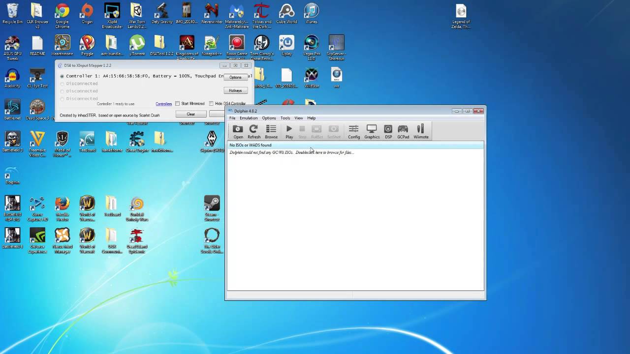 dolphin emulator ps3 controller mac